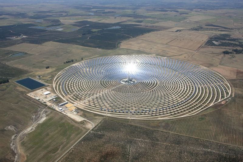 Concentrated Solar Plant Asknature